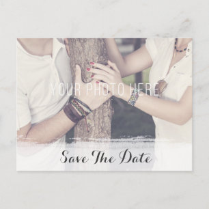 Carte Postale Faire-part Bois de cerf floral mariage rustique Sauvegarder