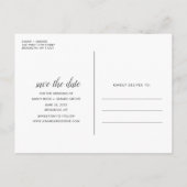 Carte Postale Faire-part Boissons gratuites Photo Funny Wedding Enregistrer (Dos)