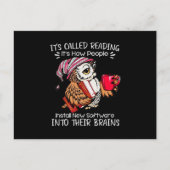 Carte Postale Faire-part Book Lover (Devant)