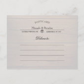 Carte Postale Faire-part Boots Rustiques Cowboy Mariage Occidental Enregist (Dos)