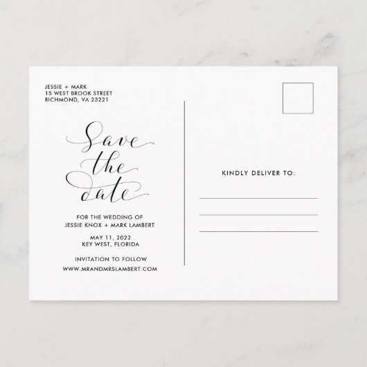 Carte Postale Faire-part Booze, Nourriture, Mauvaise Danse Se Déplace Drôle (Dos)