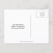 Carte Postale Faire-part Border Collie Dog Save The Date (Dos)