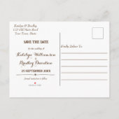 Carte Postale Faire-part Bottes de cowboy rustiques et chapeau tournesols d (Dos)