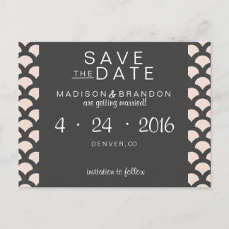 Carte Postale Faire-part Bright N Beautiful Enregistrer la date