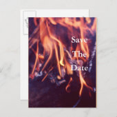 Carte Postale Faire-part Brûlant (Devant / Derrière)