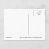 Carte Postale Faire-part Brûlant (Dos)