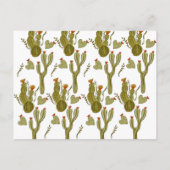 Carte Postale Faire-part Cactus Genre Révélation do-it-yourself Faux Scratc (Dos)