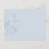 Carte Postale Faire-part Cactus Succulent Bois de Conduite Mariage Enregist (Dos)