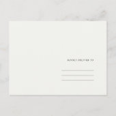 CARTE POSTALE FAIRE-PART CACTUS SUCCULENT FLEURAL AQUARELLE ÉVÉNEMENT À VEN (Dos)