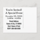 Carte Postale Faire-part Cadeau de Noël drôle : Vrai cadeau d'objet (Dos)