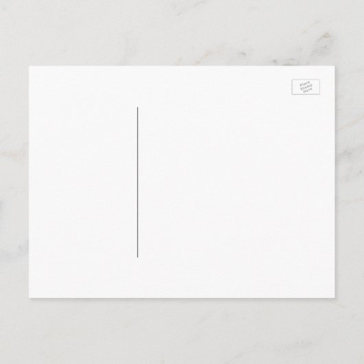 Carte Postale Faire-part Cadre de verdure rustique de campagne Enregistrer (Dos)