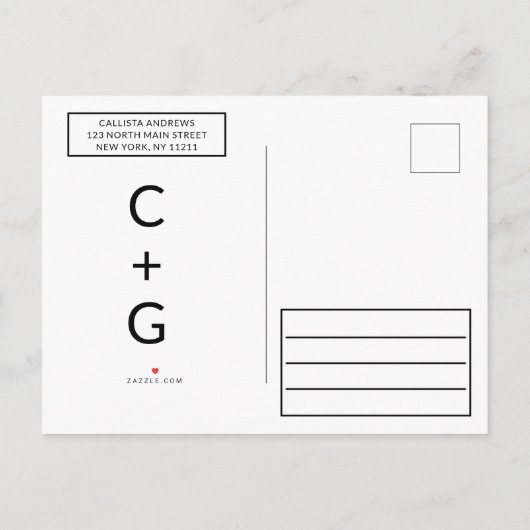 Carte Postale Faire-part Calendrier photo rose Gold Citrouille Enregistrer (Dos)