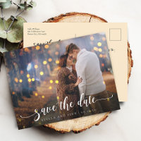 Calligraphie Moderne Mariage Enregistrer La Date P