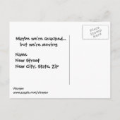 Carte Postale Faire-part Canard de dessin animé drôle (Dos)