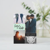 Carte Postale Faire-part Capturer le moment : Save the Date personnalisé (Debout devant)