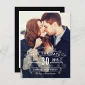 Carte Postale Faire-part Carton de sauvegarde de la date de l'Union Royale (Devant / Derrière)