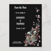 Carte Postale Faire-part Carton d'invitation de mariage élégant pour Hallow (Devant)