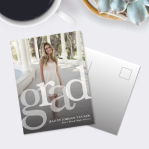 Carte Postale Faire-part Carton d'invitation de remise de diplômes de la pr