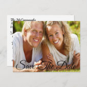 Carte Postale Faire-part Carton d'invitation "Sauver la date" (Devant / Derrière)