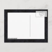 Carte Postale Faire-part Casquette de fin d'études, Terre avec diplôme - Fo (Dos)