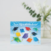 Carte Postale Faire-part Casquettes de l'école supérieure ! (Debout devant)