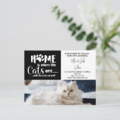 Carte postale faire-part CAT (Debout devant)