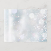 Carte Postale Faire-part Célébration des funérailles de la vie (Dos)