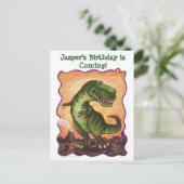 Carte Postale Faire-part Centre du Parti Tyrannosaurus (Debout devant)