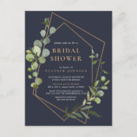 Cérémonie de mariage géométrique cuivre eucalyptus