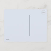 Carte Postale Faire-part Cerisiers verts (Dos)