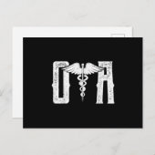 Carte Postale Faire-part Certified Occupational Therapy Assistant , OTA OT. (Devant / Derrière)