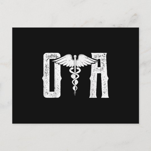 Carte Postale Faire-part Certified Occupational Therapy Assistant , OTA OT. (Devant)