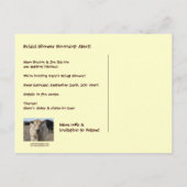 Carte Postale Faire-part C'est un rassemblement ! Bovins - de l'Ouest "Sauv (Dos)