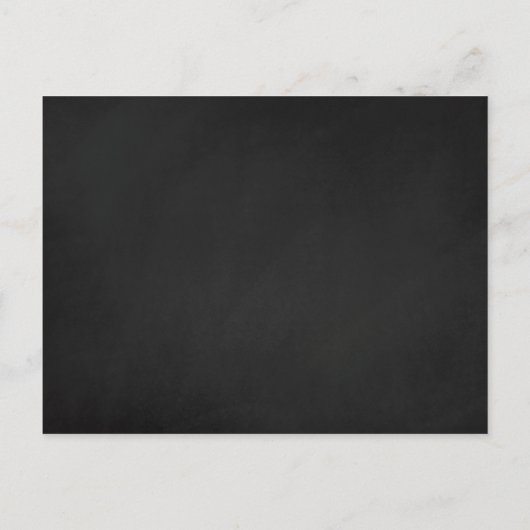 Carte Postale Faire-part Chalkboard String Lights Wedding Enregistrer La Da (Dos)