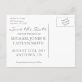 Carte Postale Faire-part Champagne Rose Épousailles Mariés Mariée (Dos)