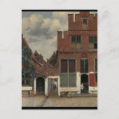 Carte Postale Faire-part Change of Address - Vermeer The Little Street (Devant)