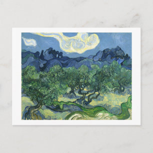 Carte Postale Faire-part Changement d'adresse des oliviers   de Van Gogh  