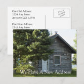 Carte Postale Faire-part Changement d'adresse - Lakeshore (Devant / Derrière)