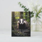 Carte Postale Faire-part Changement d'adresse nous avons déménagé  (Debout devant)