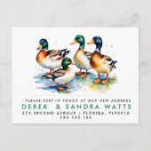 Carte Postale Faire-part changement d'adresse que nous avons déplacé faire- (Devant)