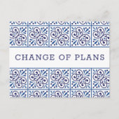 Carte Postale Faire-part Changement de plan MARIAGE 1 (Devant)