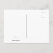 Carte Postale Faire-part Chante-moi une chanson d'amour (Dos)