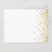 Carte Postale Faire-part Chasse au trésor de Plage de mer (Dos)