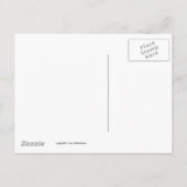 Carte Postale Faire-part Chat de la Chance diplômé (Dos)
