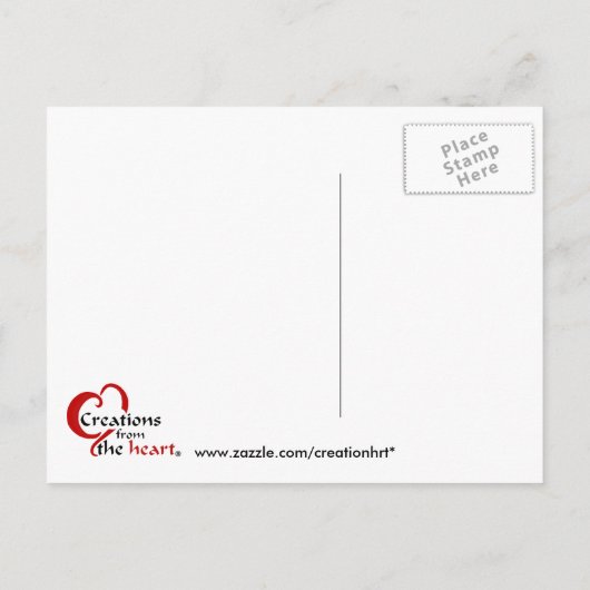 Carte Postale Faire-part Chat et Oiseau Maison Mobile Home (Dos)