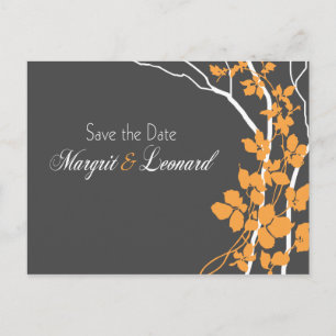 Carte Postale Faire-part Cherry Blossom Bella Enregistrer la date