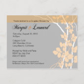 Carte Postale Faire-part Cherry Blossom Bella Enregistrer la date (Dos)