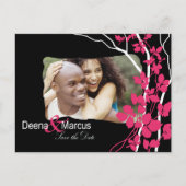 Carte Postale Faire-part Cherry Blosssom Bella Save the Date Photo (Devant)
