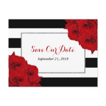 Chic Moderne Luxe Mariage Collection - Roses rouge