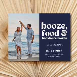 Carte Postale Faire-part Chic Photo de Mariage Save the Date